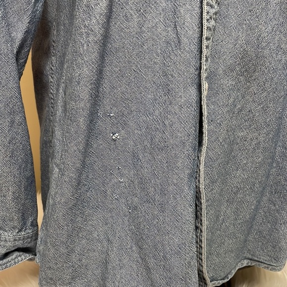 Vintage Timberland Denim Shirt (Men’s Medium Weathergear Rugged Fit) C1 - Picture 3 of 7